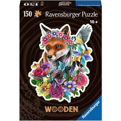 Puzzle Ravensburger Wooden Fox 150 Κομμάτια