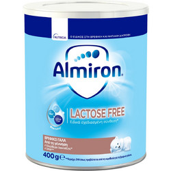 Nutricia Almiron FL Βρεφικό Γάλα Σκόνη 0m+ Χωρίς Λακτόζη 400gr