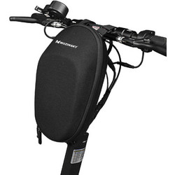 Wozinsky waterproof scooter bar bag scooter bag 4l black (WSB1BK)