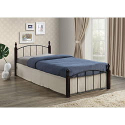 Aragon Κρεβάτι Ημίδιπλο Μεταλλικό 120x200cm Ε8096,0