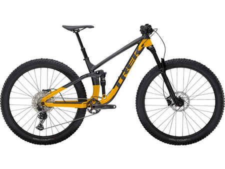 Trek Fuel EX 5 2022 Mountain Bike 29" Αλουμινίου με 12 Ταχύτητες και Δισκόφρενα Μαύρο Κίτρινο