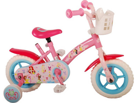 Disney Princess Παιδικό Ποδήλατο Πόλης 10" Αλουμινίου Ροζ