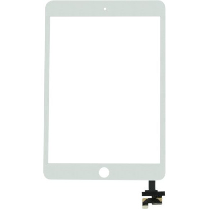 For iPhone/iPad (iPadm301S) Digitizer - White, for model iPad mini 3