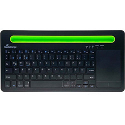 MediaRange MROS131-GR Black Ασύρματο Πληκτρολόγιο με TouchPad για Tablet