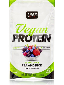 QNT Vegan Protein Red Fruit 20gr