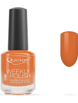 Quickgel 861 Pumpkin Spice Weekly Polish Gloss Βερνίκι Νυχιών Μακράς Διαρκείας 15ml