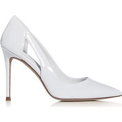 ...CAMPBELL ALURE HIGH HEELED PUMPS 0101002845-WHITE