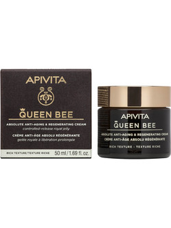 Apivita Queen Bee Absolute Antiaging & Regeneration Rich Texture Cream 50ml