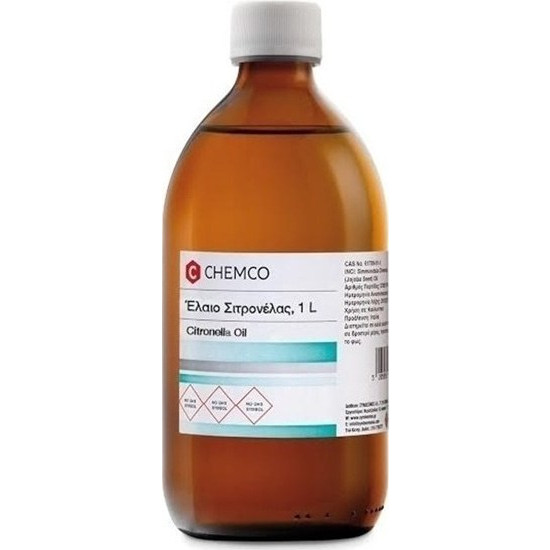 Chemco Citronella Oil - Έλαιο Σιτρονέλας 1lt