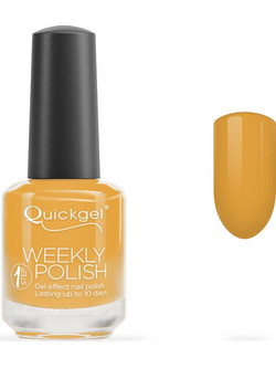 Quickgel 862 Yellow York Weekly Polish Gloss Βερνίκι Νυχιών Μακράς Διαρκείας 15ml