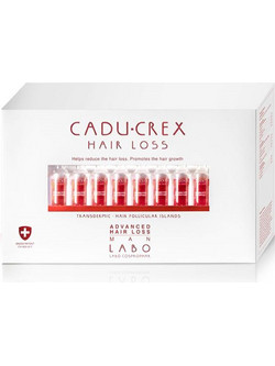 Labo Cadu-Crex Serious Man Αμπούλες κατά της Τριχόπτωσης 40x3.5ml