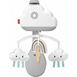 Fisher-Price Rainbow Showers Bassinet to Bedside Mobile (HBP40)