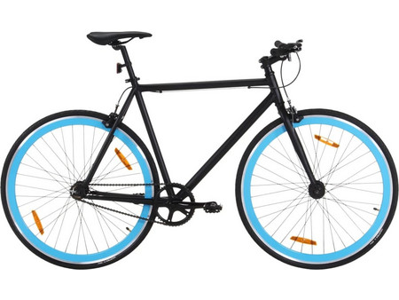 vidaXL 92259 Ποδήλατο Δρόμου 28" Αλουμινίου Μαύρο Μπλε