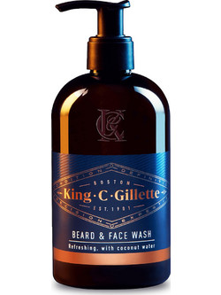 King C. Gillette Beard & Face Wash 350ml