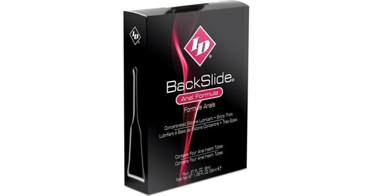 ID Backslide Anal Formula Λιπαντικό Πρωκτού 4x8ml BestPrice gr