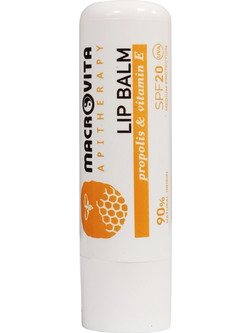 Macrovita Propolis & Vitamin E Apitheapy Lip Balm SPF20 4.8gr