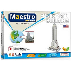 Puzzle Remoundo Maestro Empire State Building 3D 42 Κομμάτια