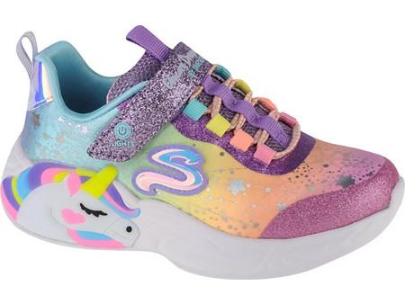 Skechers Unicorn Dreams Παιδικά Sneakers με Φωτάκια Πολύχρωμα 302311L-PRMT