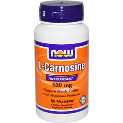 Now Foods L-Carnosine 500mg 50 Κάψουλες