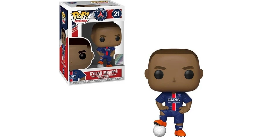 Funko Pop Football Paris Saint Germain 21 Kylian Mbappe Exclusive