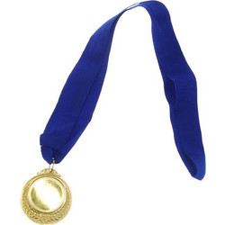 Μετάλλιο επιχρυσωμένο O5cm