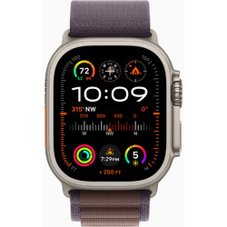 Apple Watch Ultra 2 Cellular 49mm Titanium Alpine Loop Indigo