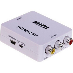 HDMI2AV Μετατροπέας σήματος HDMI σε Audio VIDEO 3RCA 1080p (OEM)