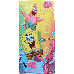 Das Home Spongebob Παιδική Πετσέτα Θαλάσσης Πολύχρωμη 70x140cm 5867