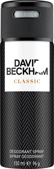 Αποσμητικό David Beckham Classic Body Ανδρικό Αποσμητικό Spray Χωρίς Αλουμίνιο 150ml