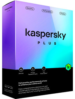 Kaspersky Plus (3 Devices / 1 Year)