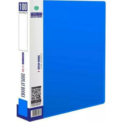 Ντοσιέ Σουπλ Metron με 100 Διαφάνειες για χαρτί A4 - Μπλε