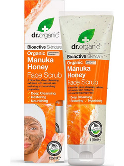 Dr. Organic Manuka Honey Face Scrub 125ml