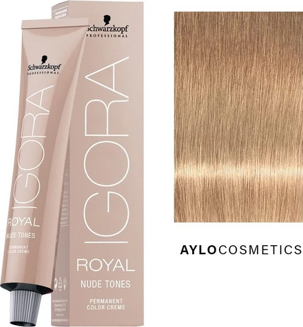 Schwarzkopf Igora Royal Nude Tones 10 46 Κατάξανθο Μπεζ Μαρόν 60ml