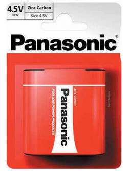 Panasonic Zinc Carbon 3R12 4.5V 1τμχ