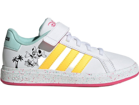 Adidas Grand Court Minnie Παιδικά Sneakers Λευκά IF0926