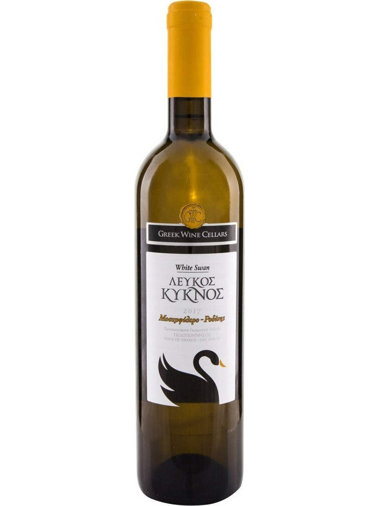 Ελληνικά Κελλάρια Οίνων Κρασί Λευκό Ξηρό Κύκνος Κρασί Λευκό Ξηρό 750ml