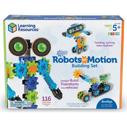 Learning Resources Gears Robots in Motion Building Set