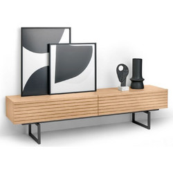 Έπιπλο TV SONATA Δρυς 160 x 40 x 50h cm Komfy by Sofa Company