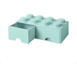 LEGO(R) ΚΟΥΤΙ ΑΠΟΘΗΚΕΥΣΗΣ ΟΡΘΟΓΩΝΙΟ ΓΑΛΑΖΙΟ (AQUA) ΣΥΡΤΑΡΩΤΟ - 40061742
