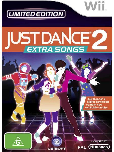 Just Dance 2 Extra Songs Limited Edition Wii