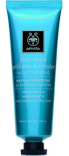 Μάσκα Προσώπου Apivita Moisturizing With Sea Lavender Face Mask 50ml