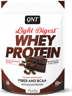QNT Light Digest Whey Protein Belgian Chocolate 500gr