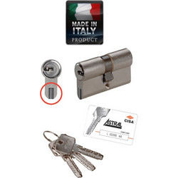 CISA ASTRAL Μύλος Ασφαλείας για κλειδαριά με διπλή ατσάλινη λάμα - 40-40