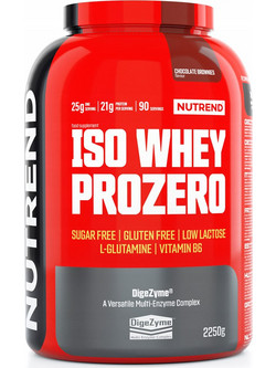 Nutrend ISO Whey ProZero Chocolate Brownies 2.25kg
