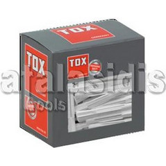 Βύσματα Πλαστικά Λευκά για Τούβλο TOX TRIKA No 6 / 36 Ean:4049563003857 κουτί 100 τεμ