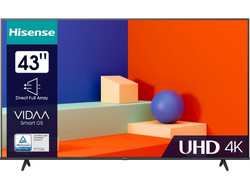 Hisense 43A6K Smart Τηλεόραση 43" 4K UHD DLED HDR (2023)