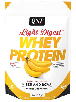 QNT Light Digest Whey Protein Banana 500gr