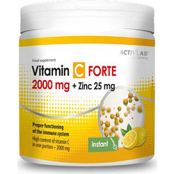 Activlab Vitamin C Forte 2000mg + Zinc 25mg 500gr