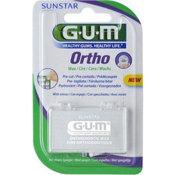Gum Gum Orthodontic Wax Unflavored Ορθοδοντικό Κερί, 1τμχ (723)