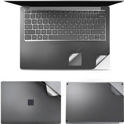 4 in 1 Notebook Shell Protective Film Sticker Set for Microsoft Surface Laptop 3 13.5 inch (Grey) (OEM)